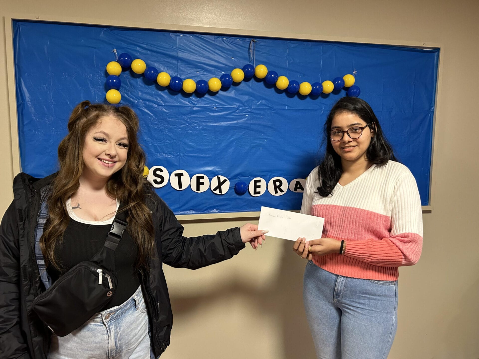 Students receiving bursary